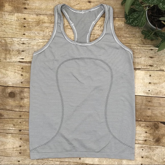 lululemon athletica Tops - Lululemon • Swiftly Racerback Tank Striped